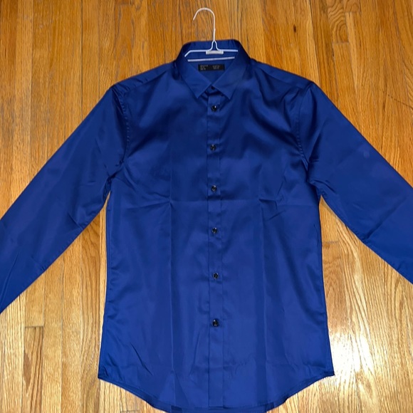 Celio Other - Celio Dress Button-Down Shirt (Royal Blue)